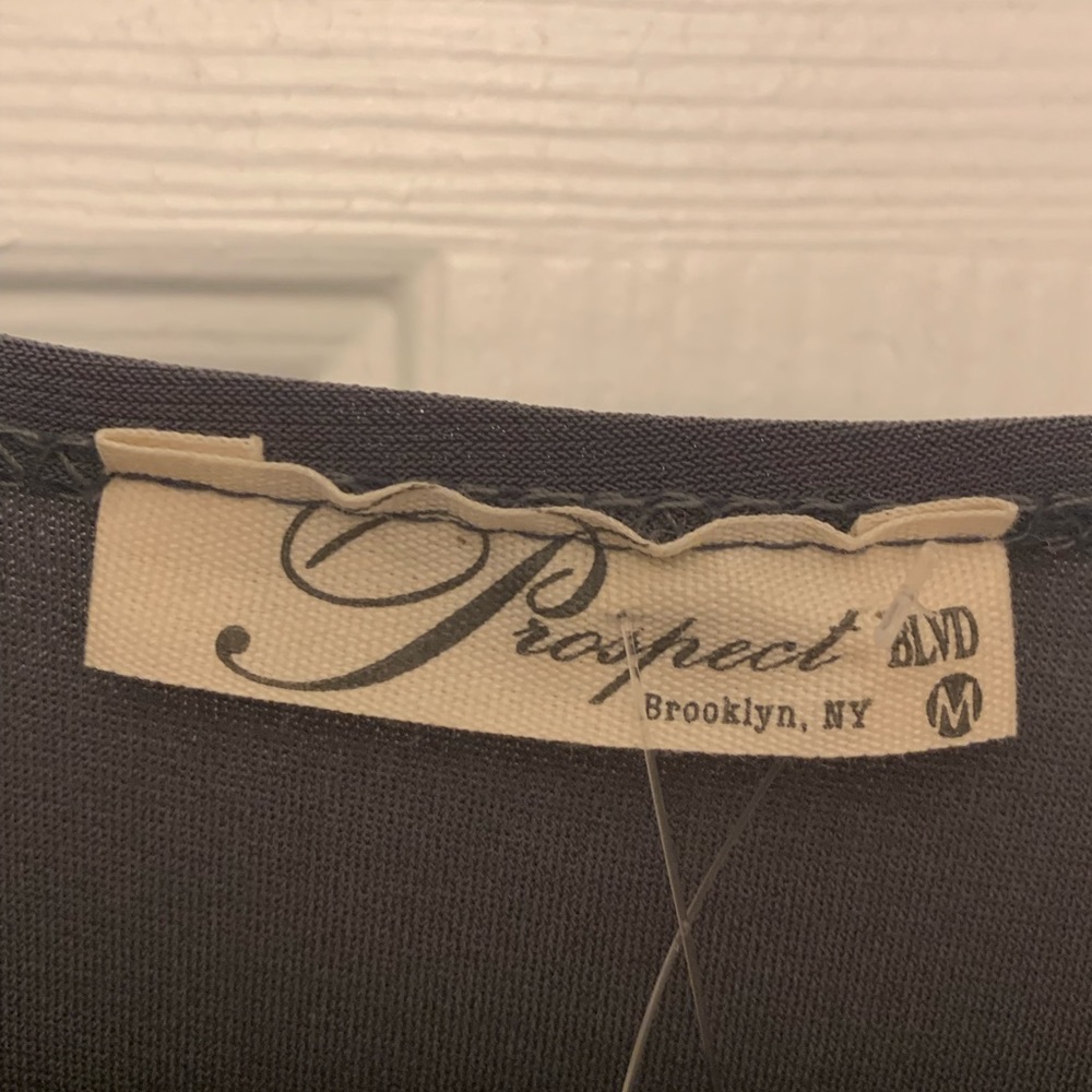 Scoop neck 3/4 length sleeve top. NWT - Picture 4 of 5